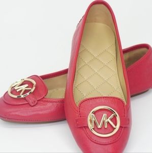 MICHAEL KORS Lillie Leather Moccasin FlatsSize 6 Like New